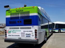 Yolobus Tail ad for Minuteman Press Yolobus Tail ad for Minuteman Press